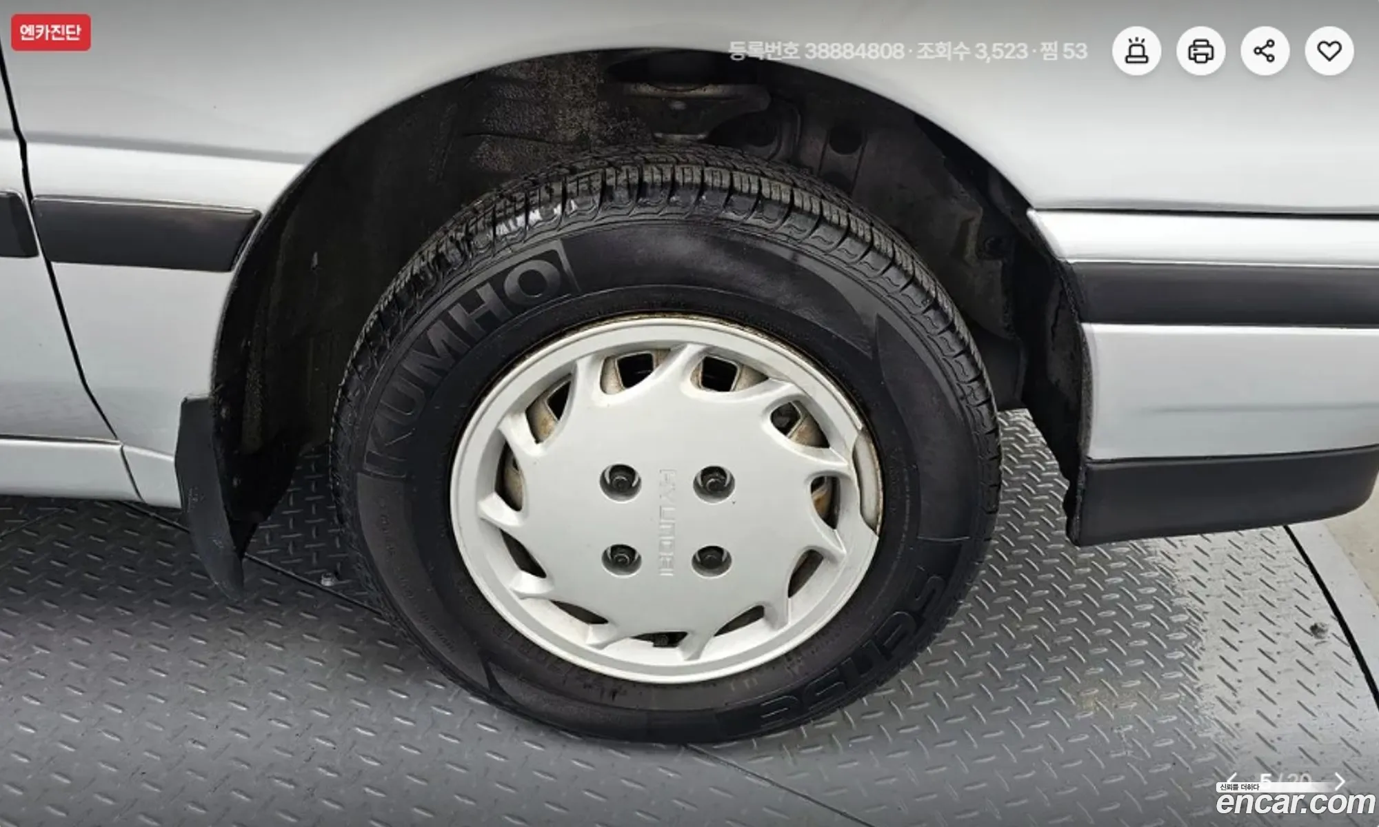 Hyundai Excel 1990 — 9