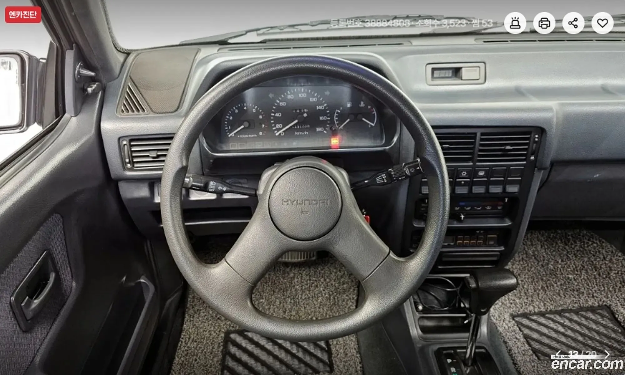 Hyundai Excel 1990 — 5