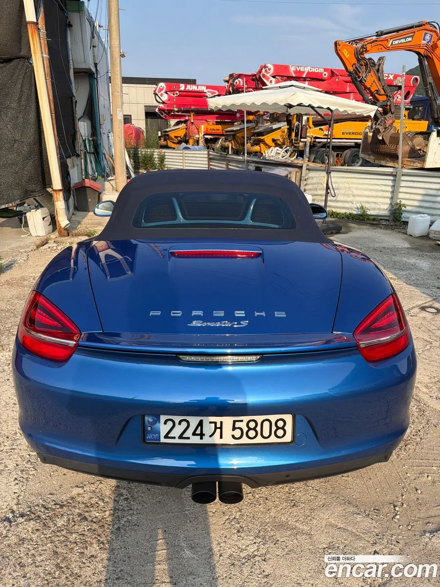 Porsche Boxster 2015 — 2