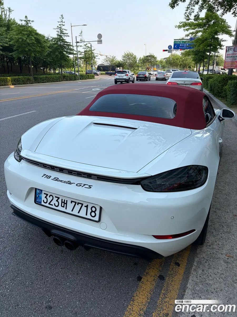 Porsche 718 Boxster 2018 — 2