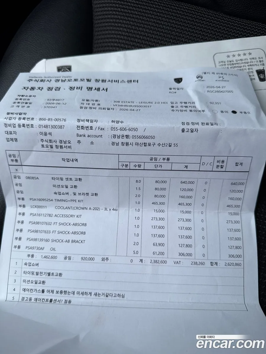 Peugeot 308 SW