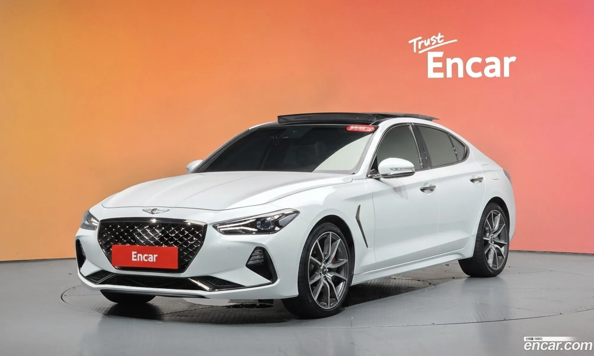 Genesis G70 2019 KMTG341ABLU059360 — 4