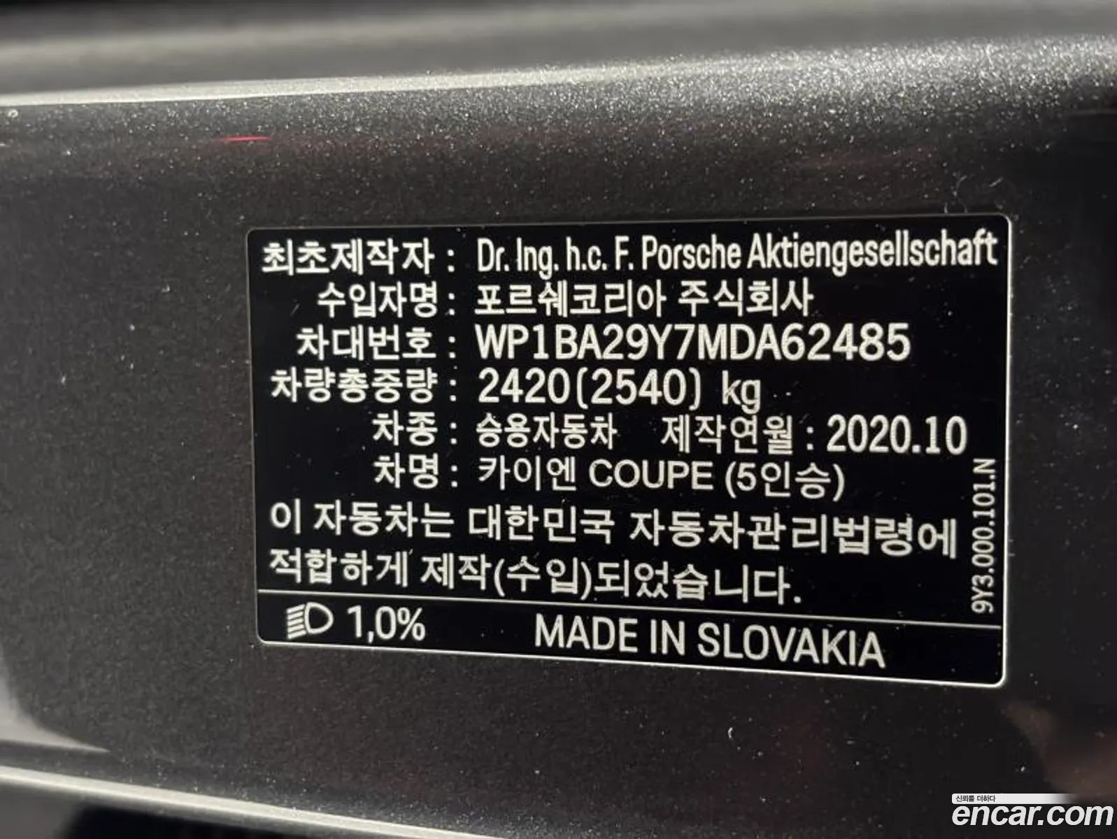 Porsche Cayenne 2021 WP1BA29Y7MDA62485 — 14