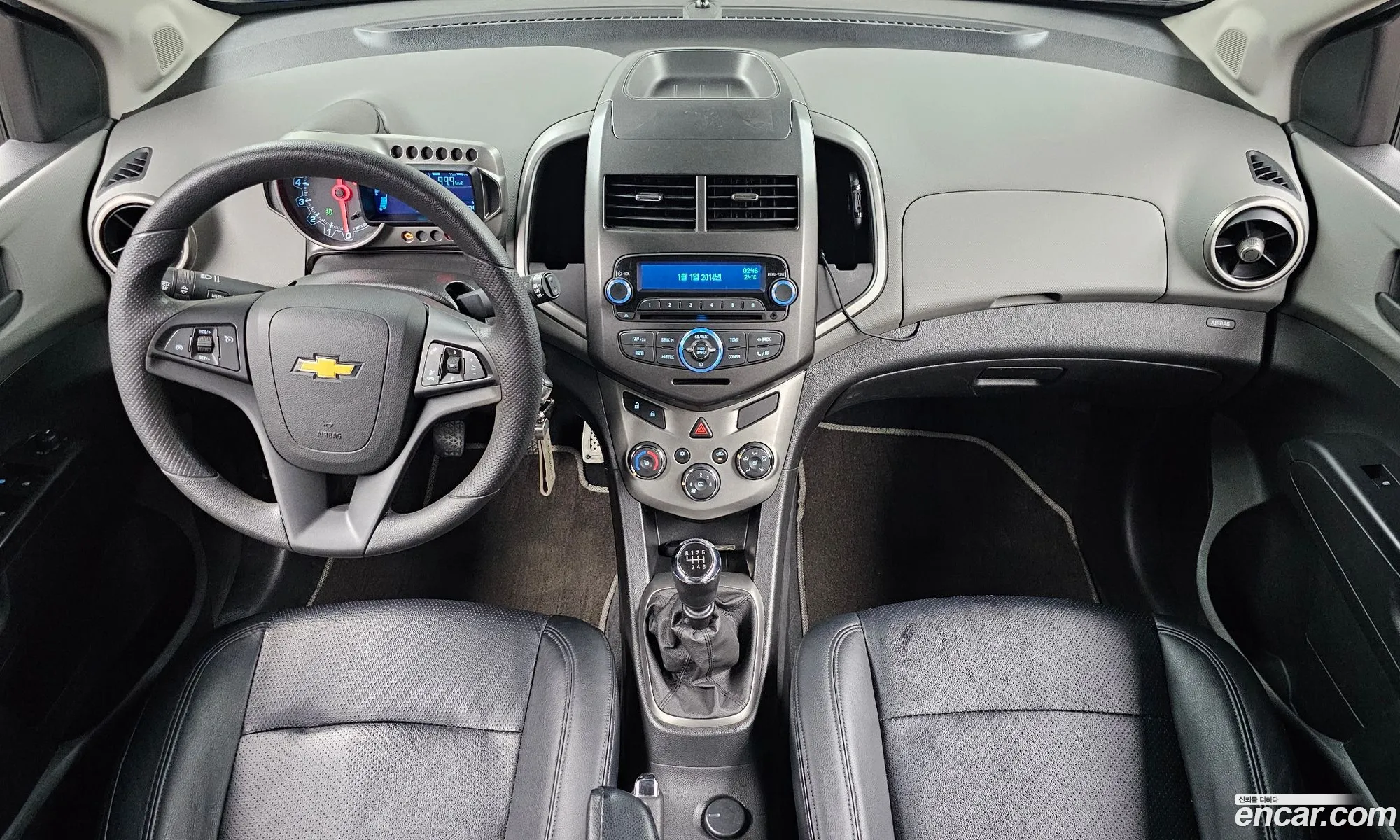 Chevrolet (GM Daewoo) Aveo Hatchback 2014 KLATF48BDFB107399 — 3