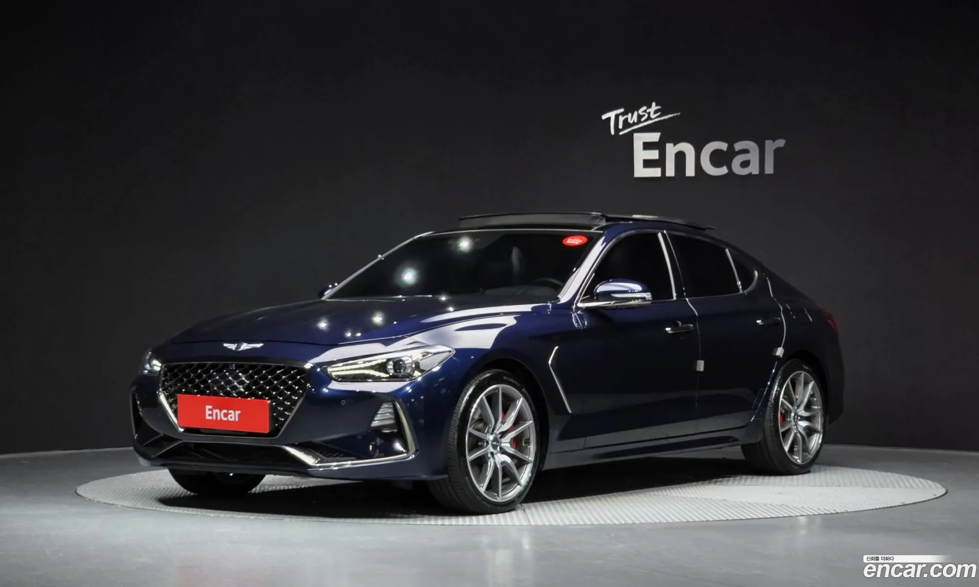 Genesis G70 2019 KMTG341ADKU036807 — 4