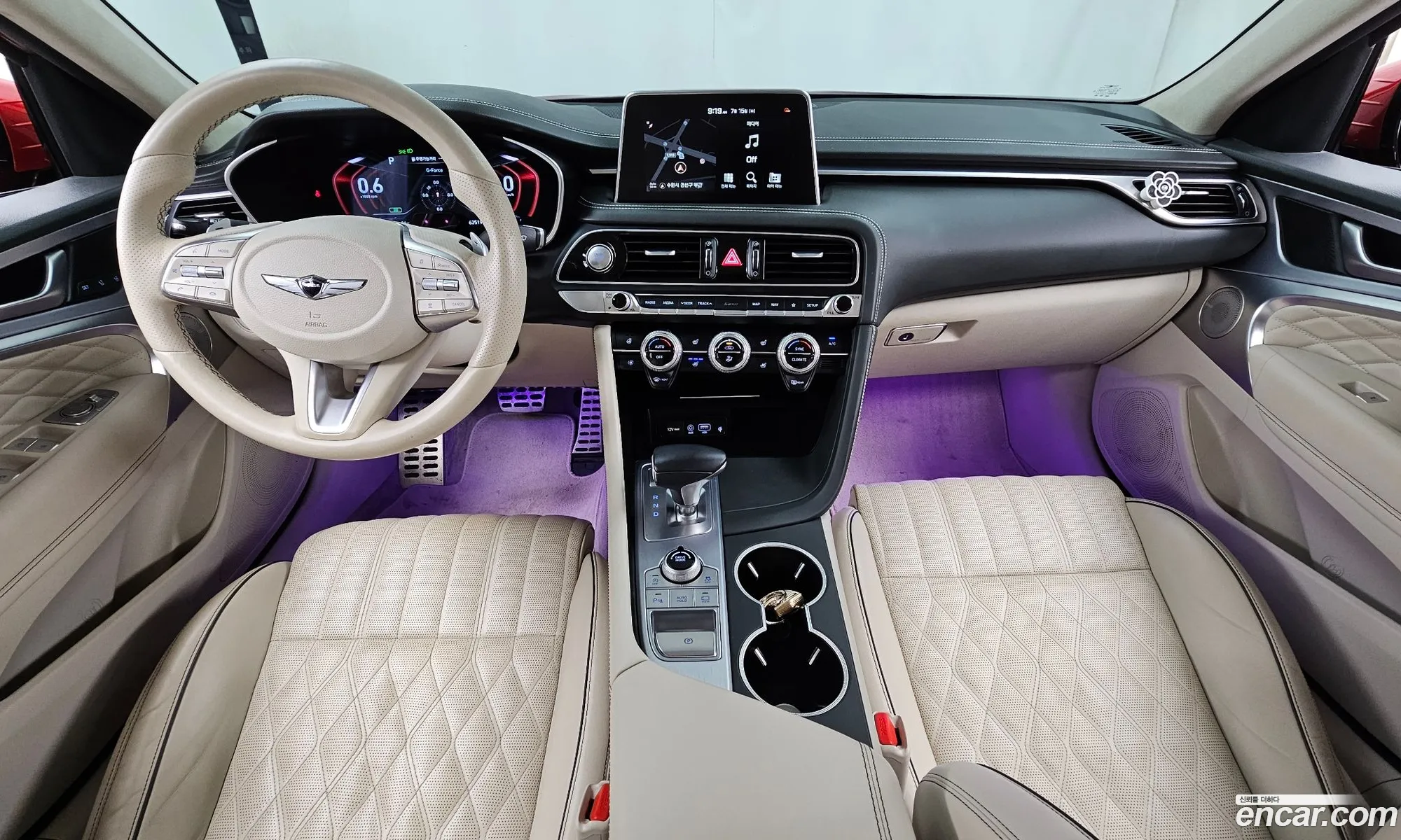 Genesis G70 2019 KMTG541EBLU059390 — 10