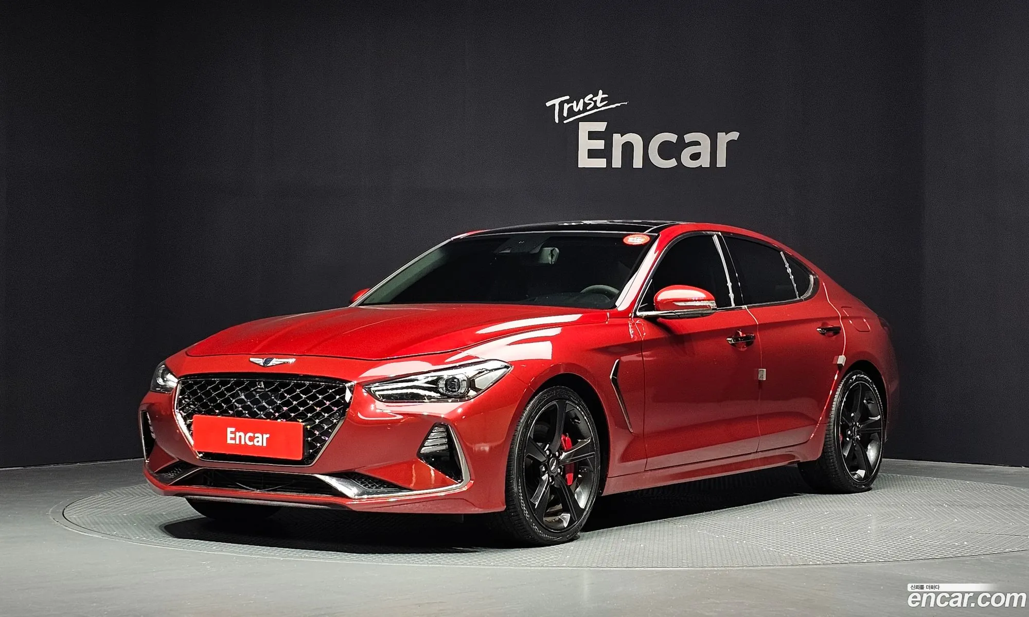 Genesis G70 2019 KMTG541EBLU059390 — 2