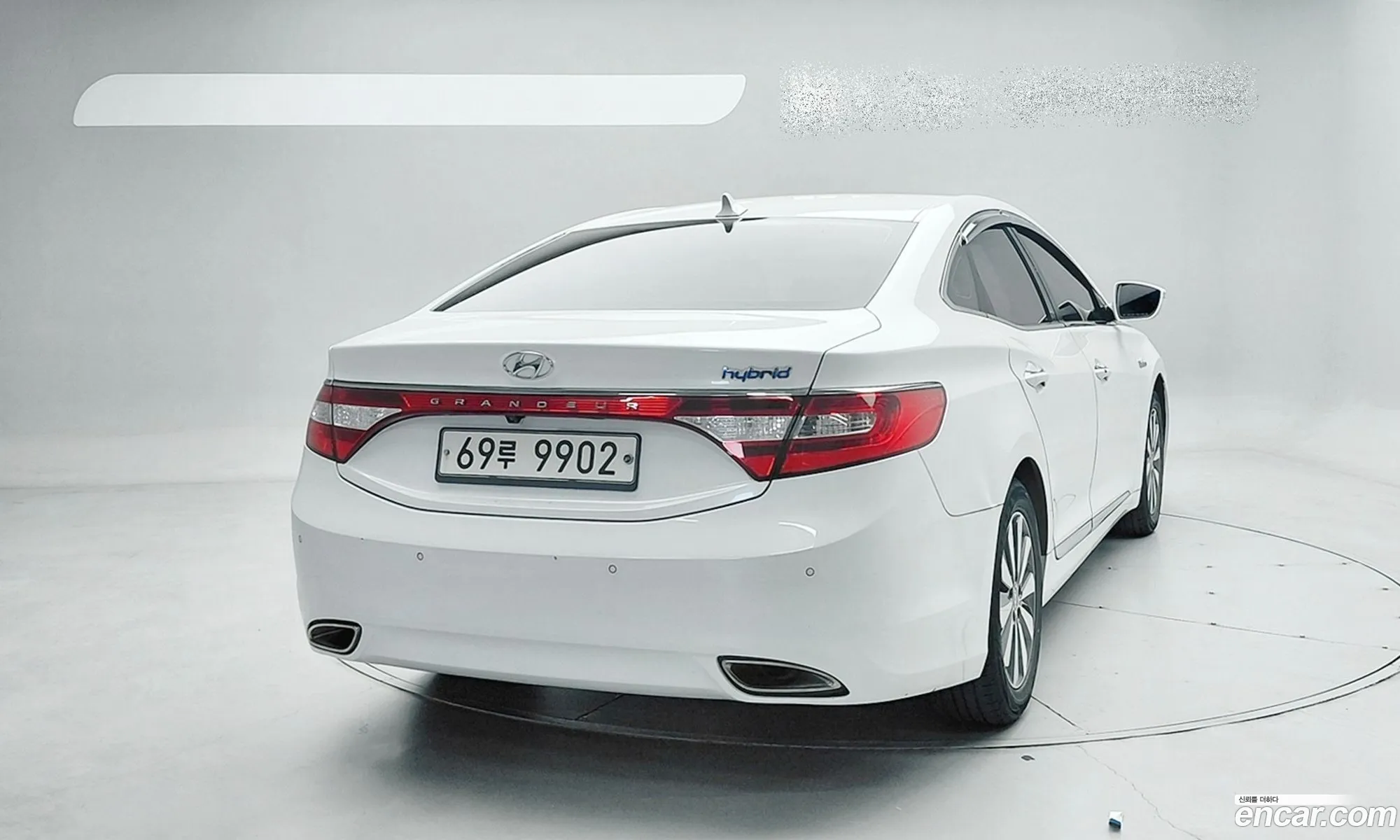Hyundai Grandeur HG Hybrid 2014 — 18